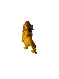 The Lion King 1997 Hallmark Keepsake Ornaments (4) with Display