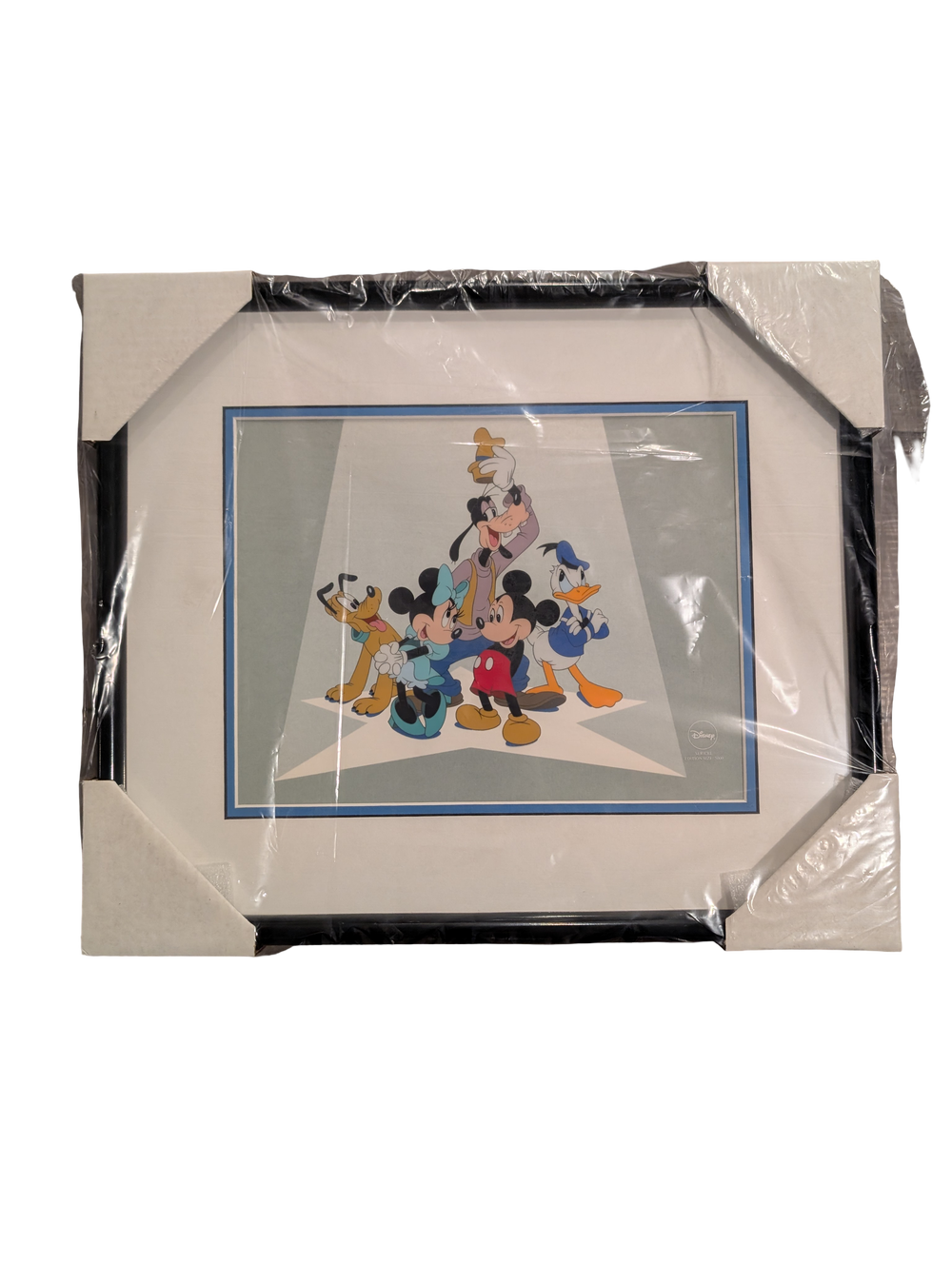 Disney "The Fabulous Five" 1995 Limited edition sericel - framed