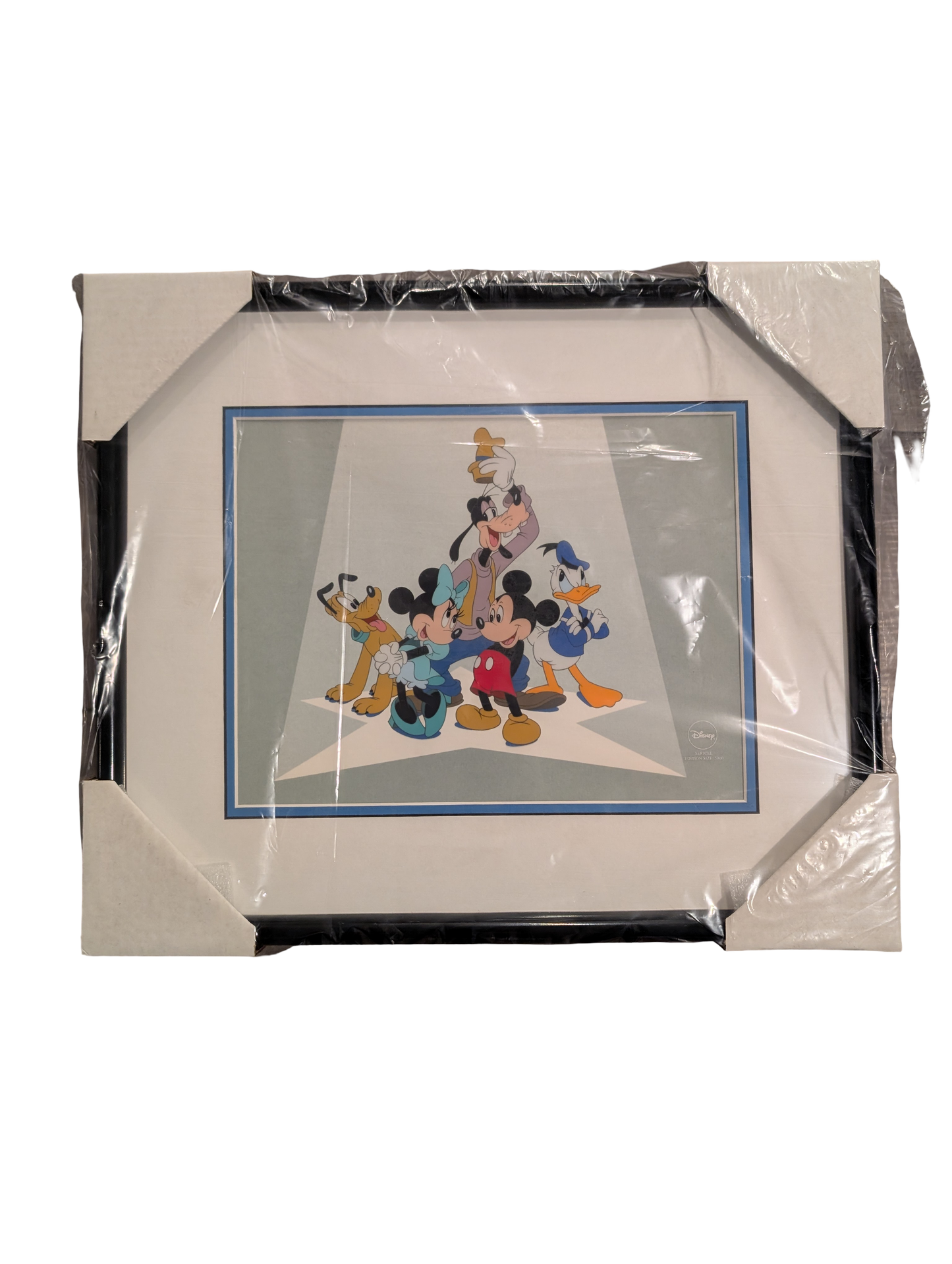 Disney "The Fabulous Five" 1995 Limited edition sericel - framed