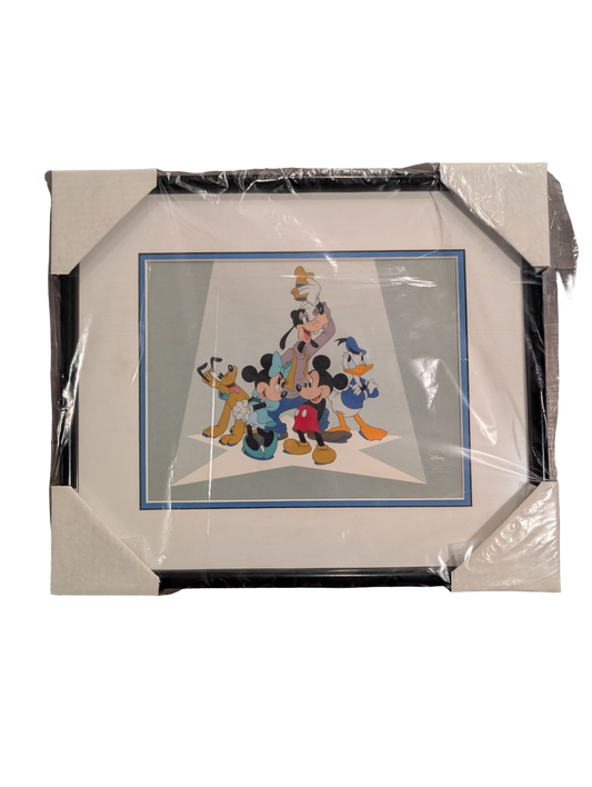 Disney "The Fabulous Five" 1995 Limited edition sericel - framed