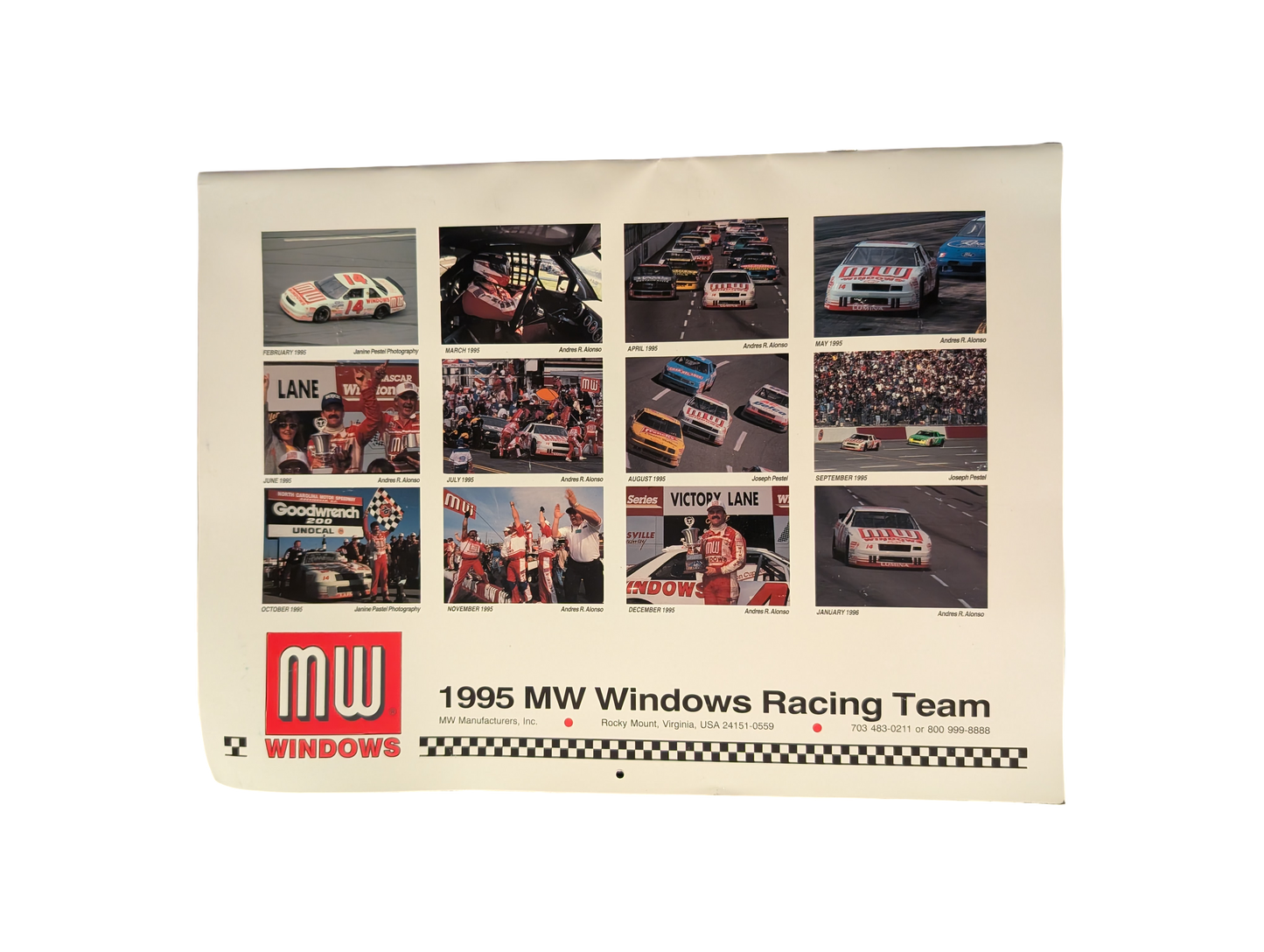 1995 MW Windows Racing Team Promotional Memorabilia (Terry Labonte)