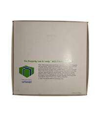 The Raggedy Ann & Andy 1975 Christmas Plate Limited Edition
