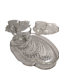Hospitality Snack Set - Three Plates and cups