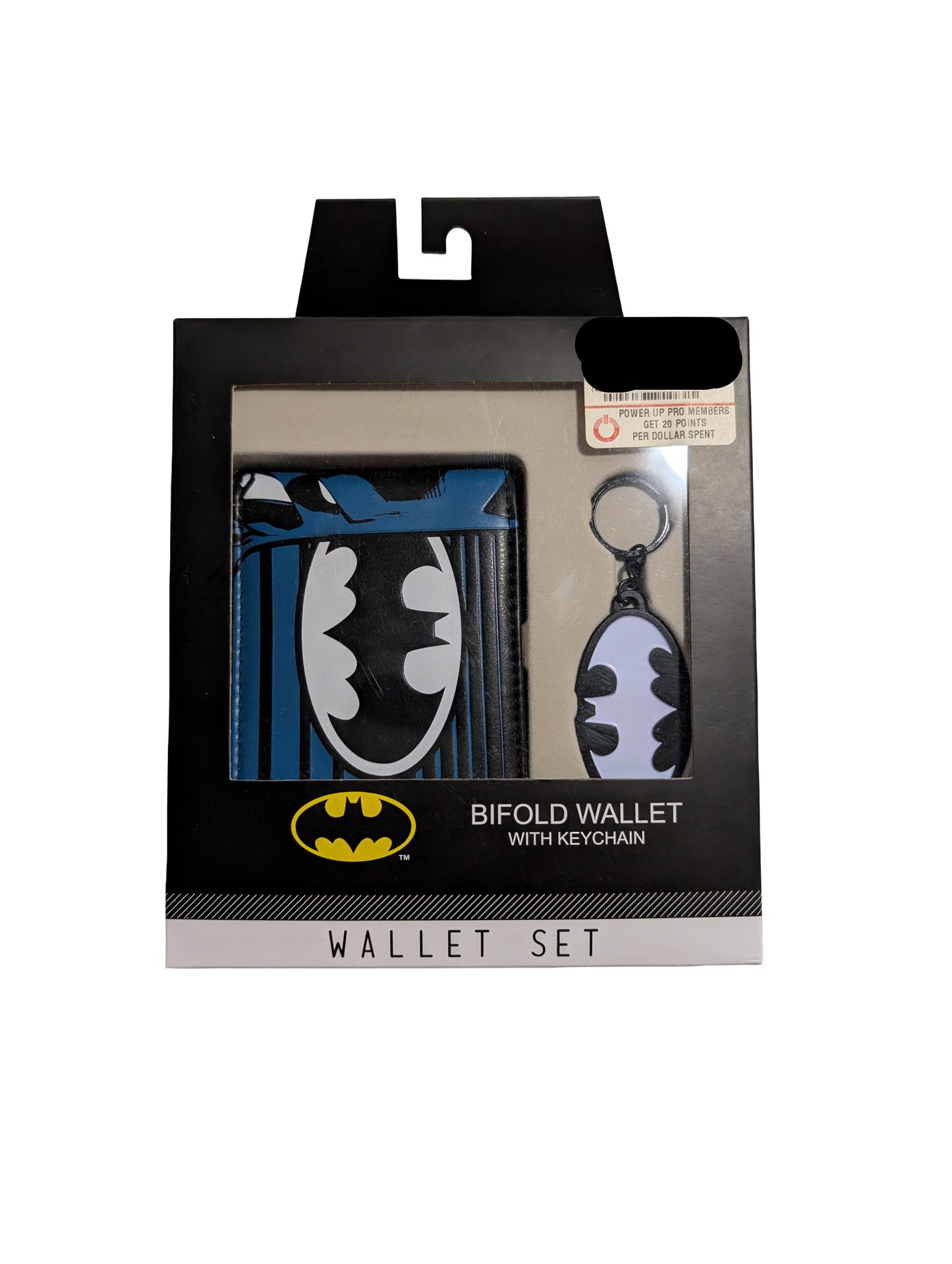 Batman Bifold Wallet with Keychain Set