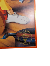 Walt Disney's Pinocchio Exclusive Commemorative Lithograph 1993 12in x 16in