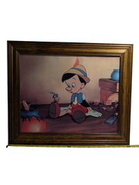 Walt Disney Pictures Pinocchio Poster 20in x 24in framed