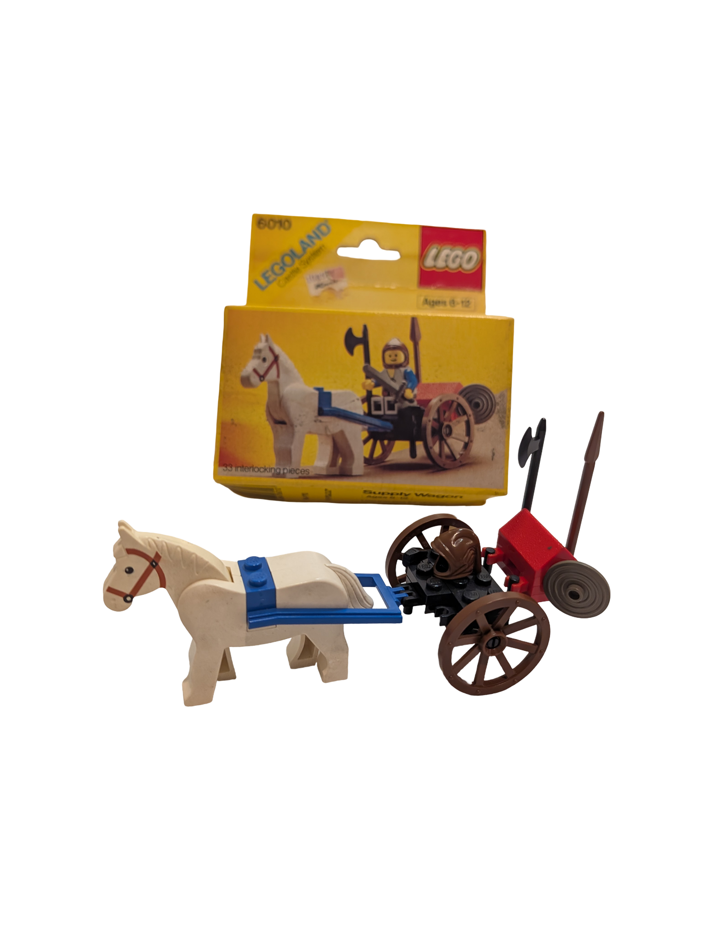 LEGO Legoland Castle System Supply Wagon #6010