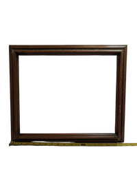 Vintage Dark Wood Picture Frame - 12in x 16in Opening