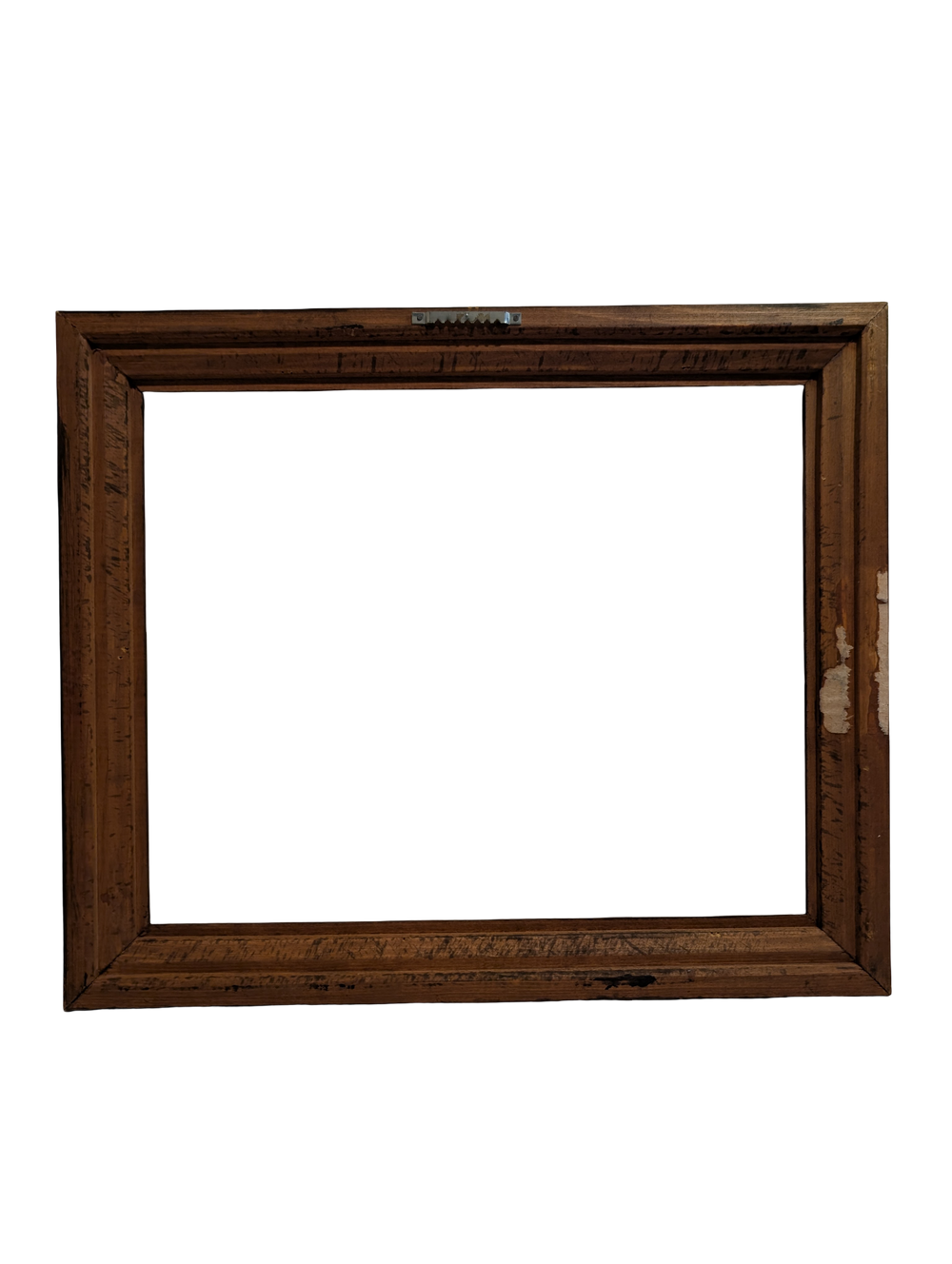 Vintage Dark Wood Picture Frame - 12in x 16in Opening