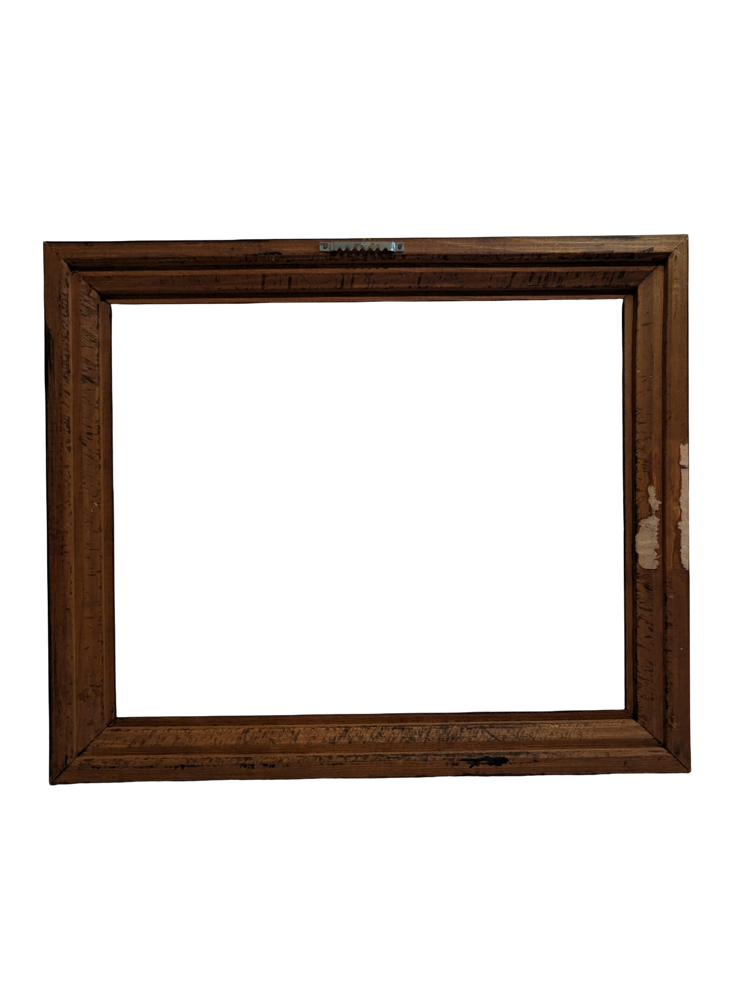 Vintage Dark Wood Picture Frame - 12in x 16in Opening