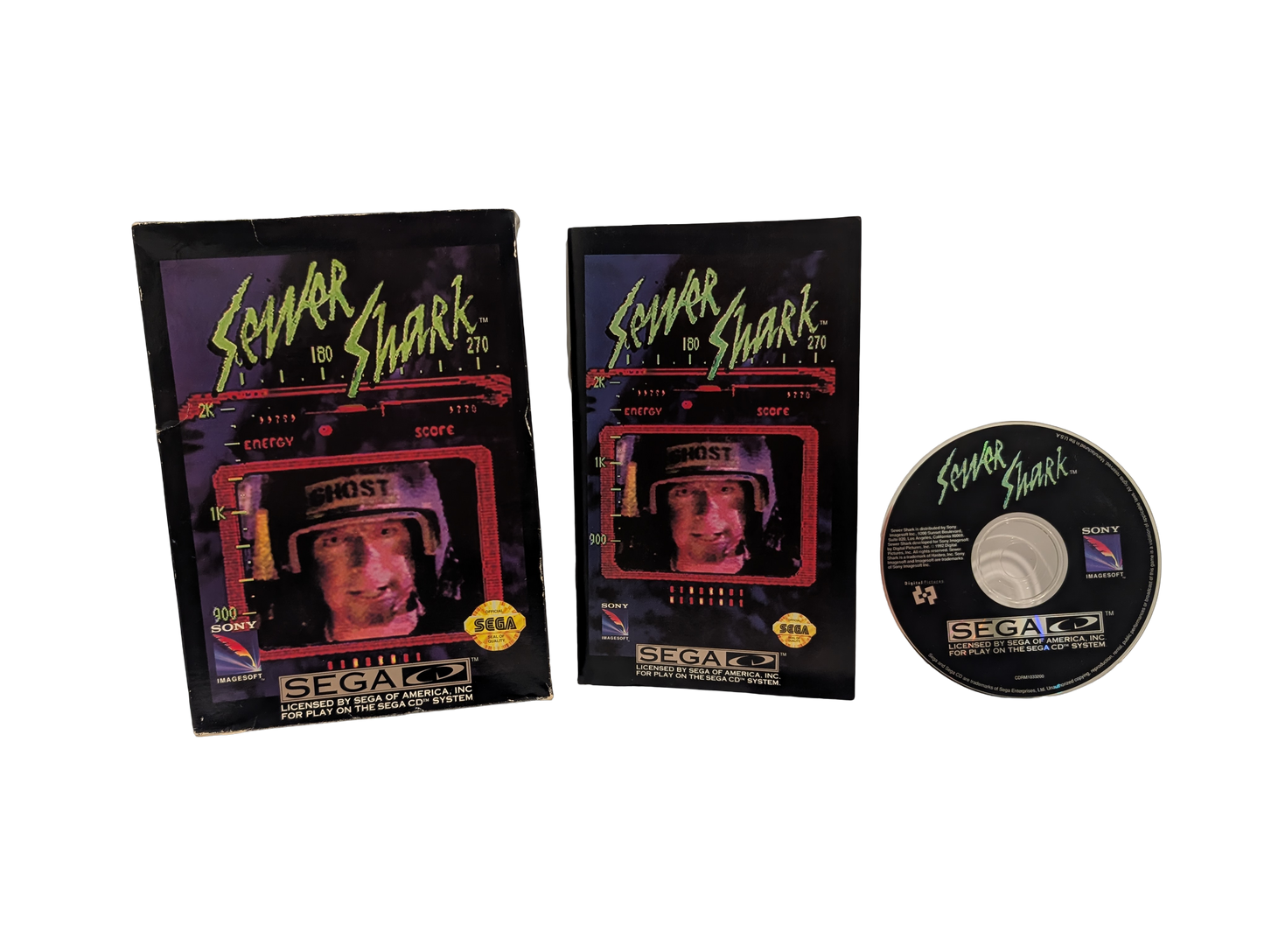 SEGA CD Sewer Shark