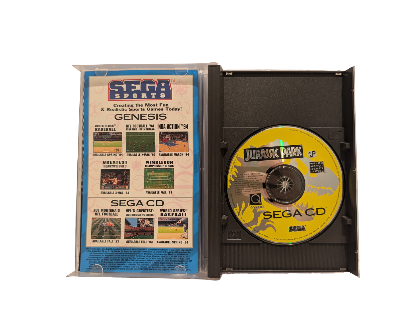 SEGA CD Jurassic Park