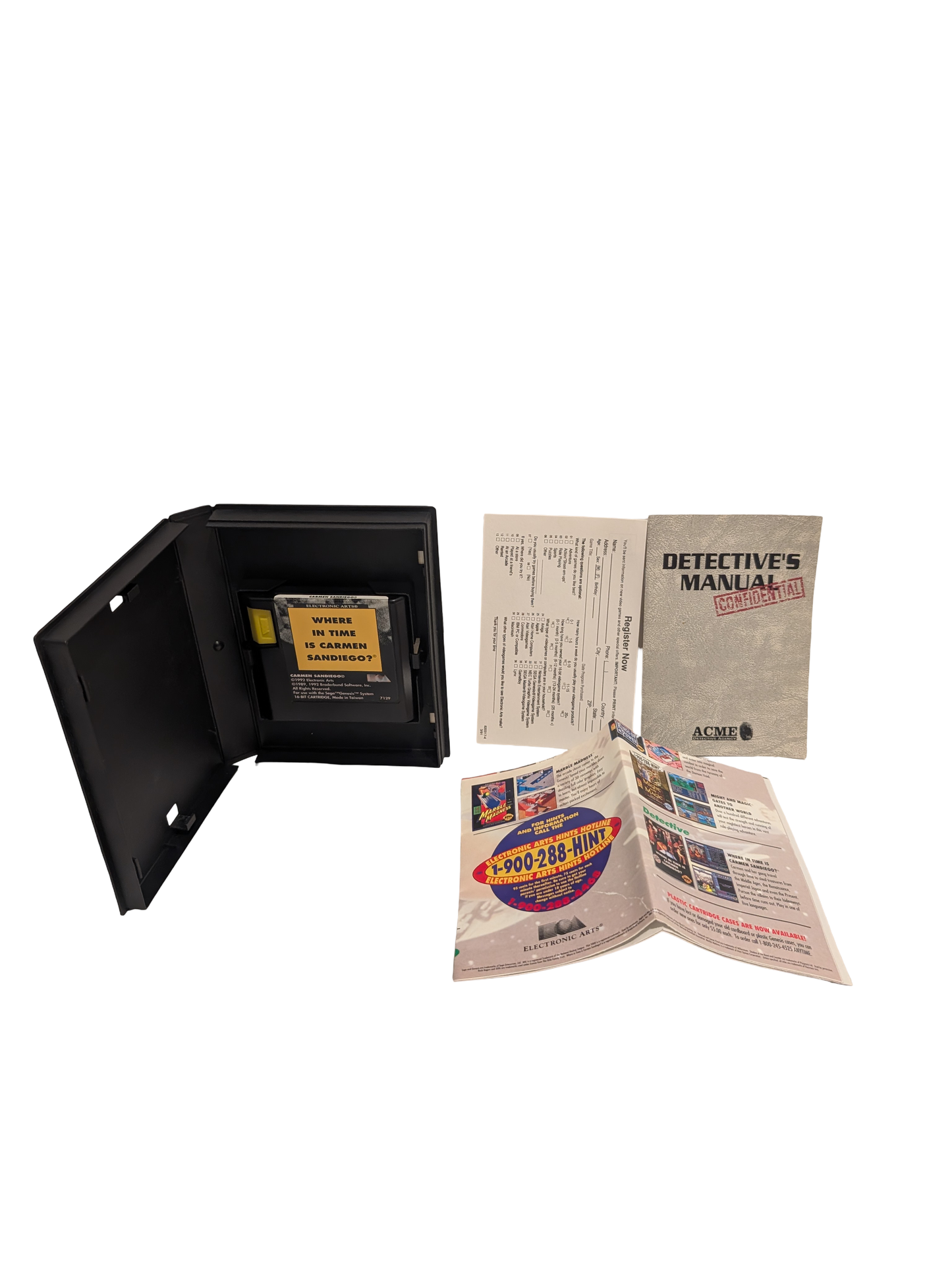SEGA Genesis Where In Time Is Carmen Sandiego?