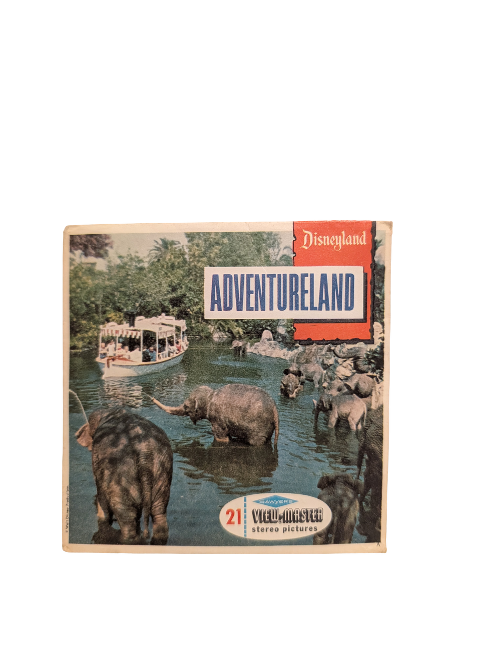 Vintage View-Master Collection Featuring Disneyland Adventure Reels