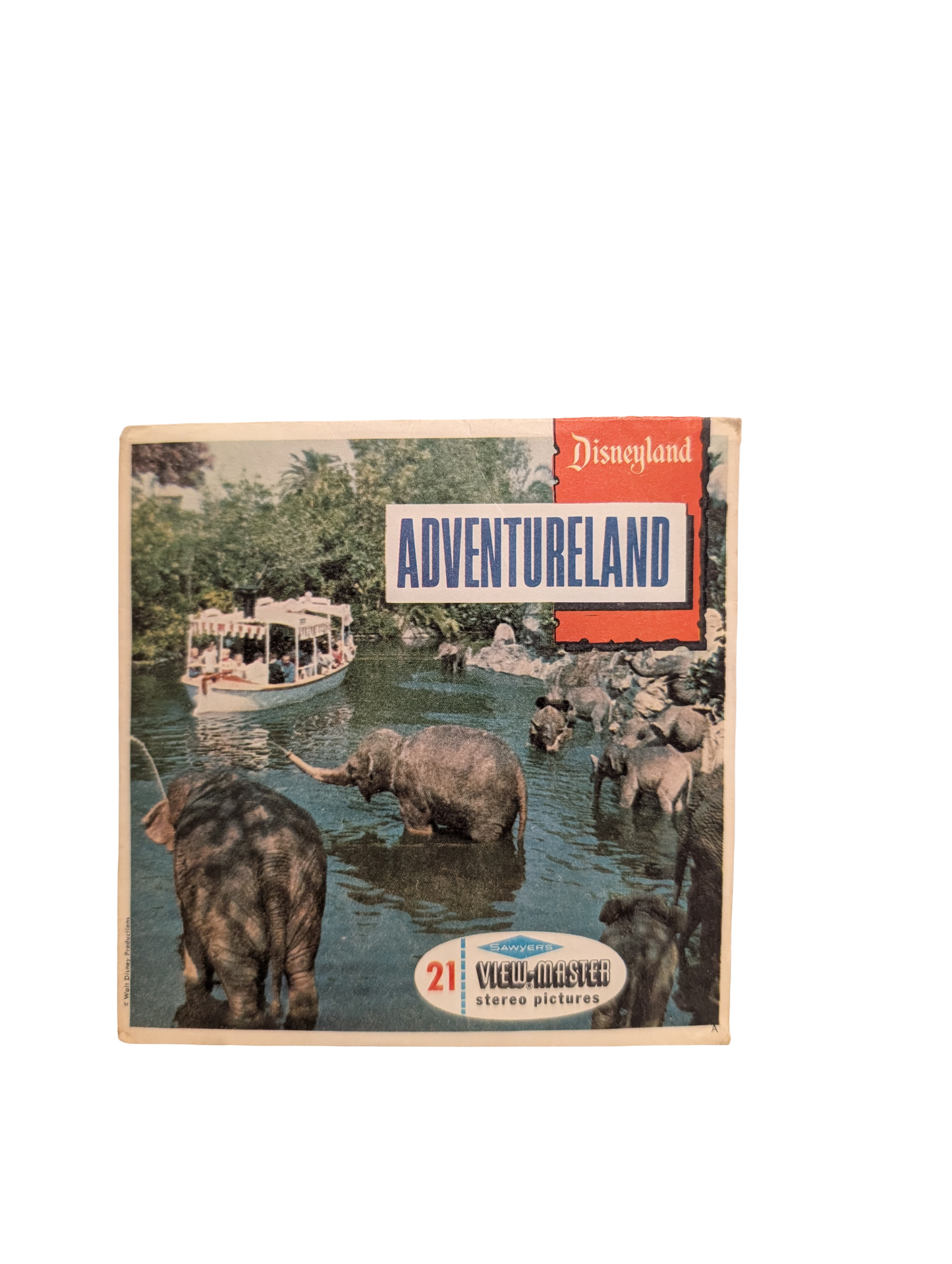 Vintage View-Master Collection Featuring Disneyland Adventure Reels