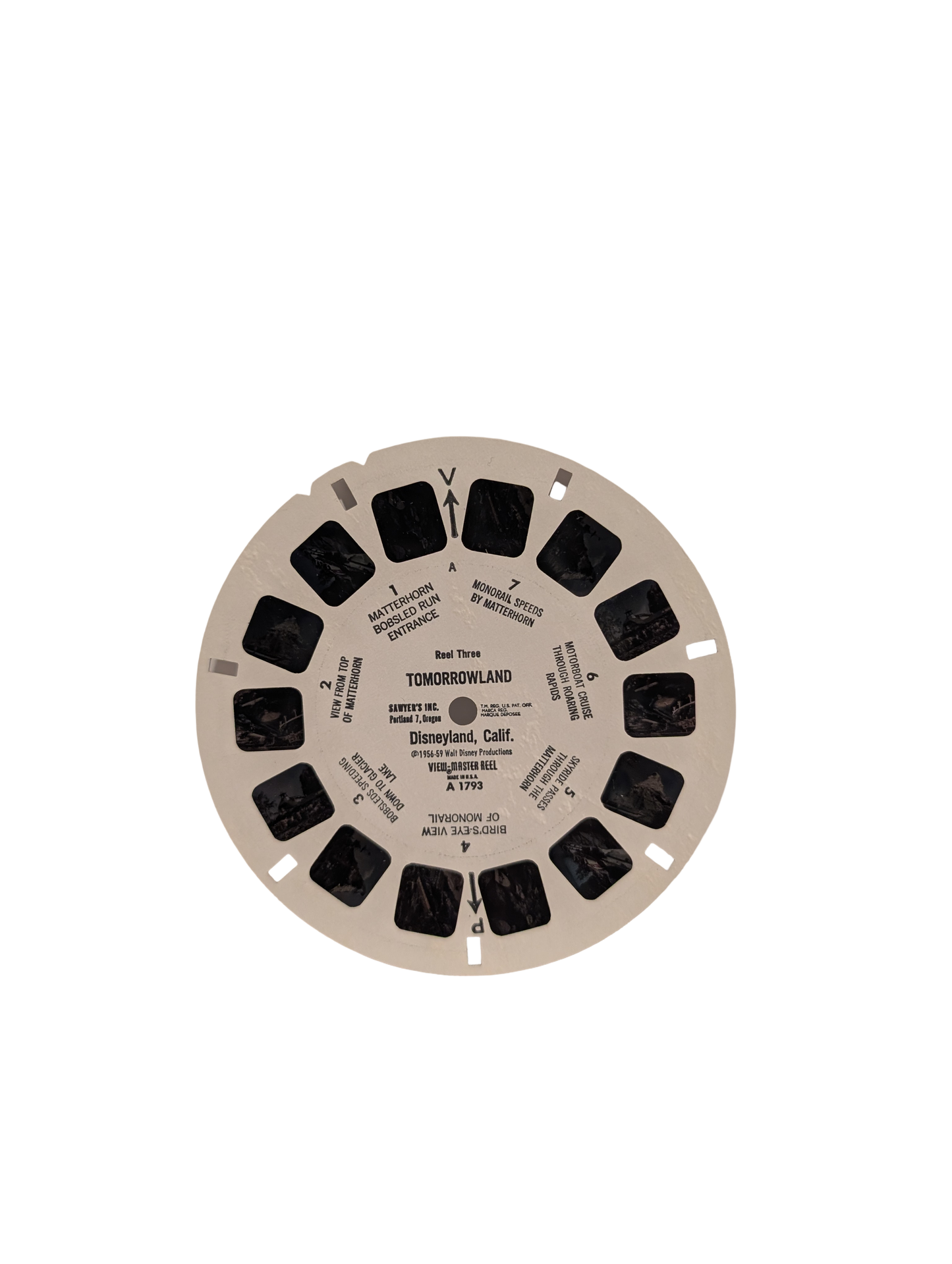 Vintage View-Master Collection Featuring Disneyland Adventure Reels