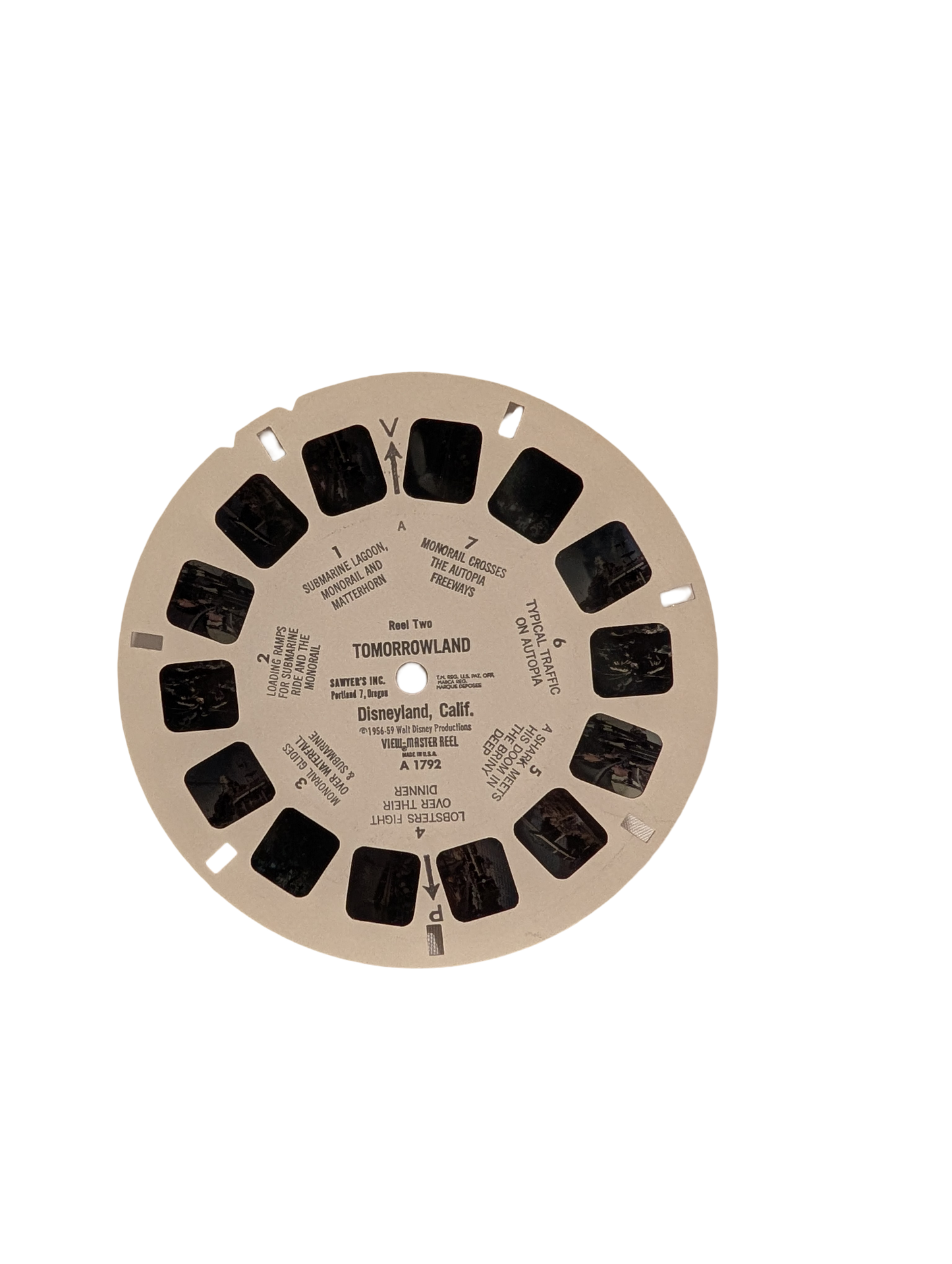 Vintage View-Master Collection Featuring Disneyland Adventure Reels
