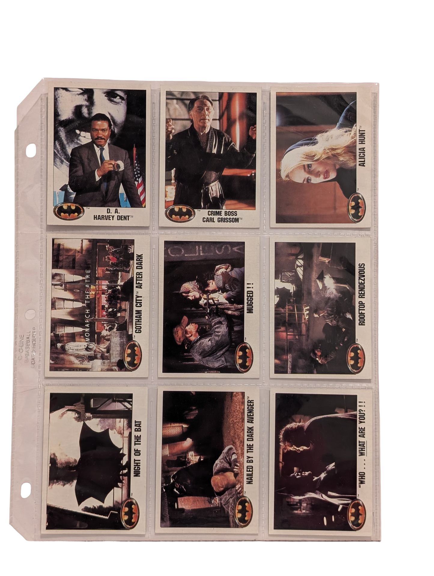 1989 Topps Batman (Series 1) Trading Card Collection