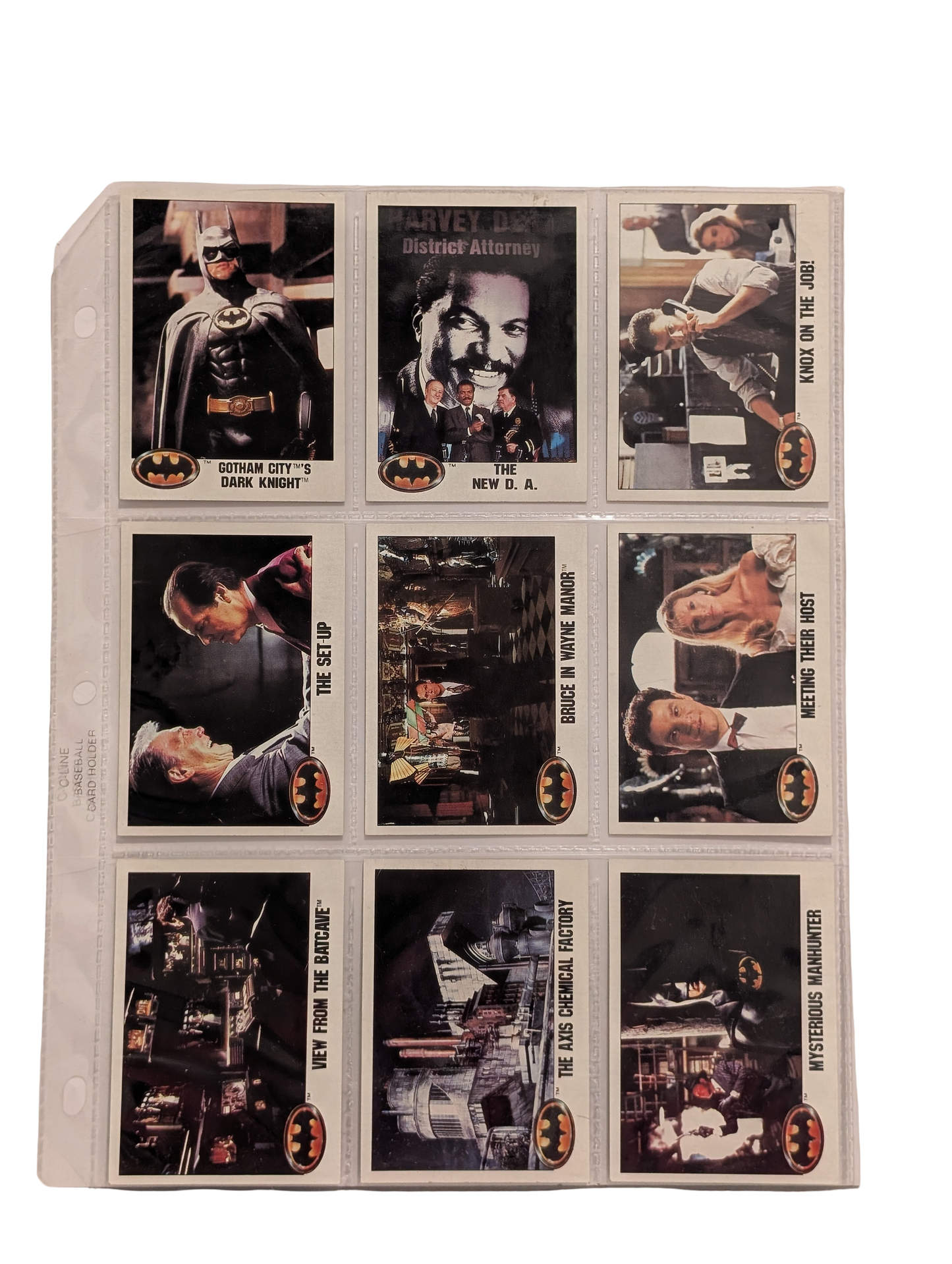 1989 Topps Batman (Series 1) Trading Card Collection