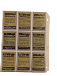 1989 Topps Batman (Series 1) Trading Card Collection