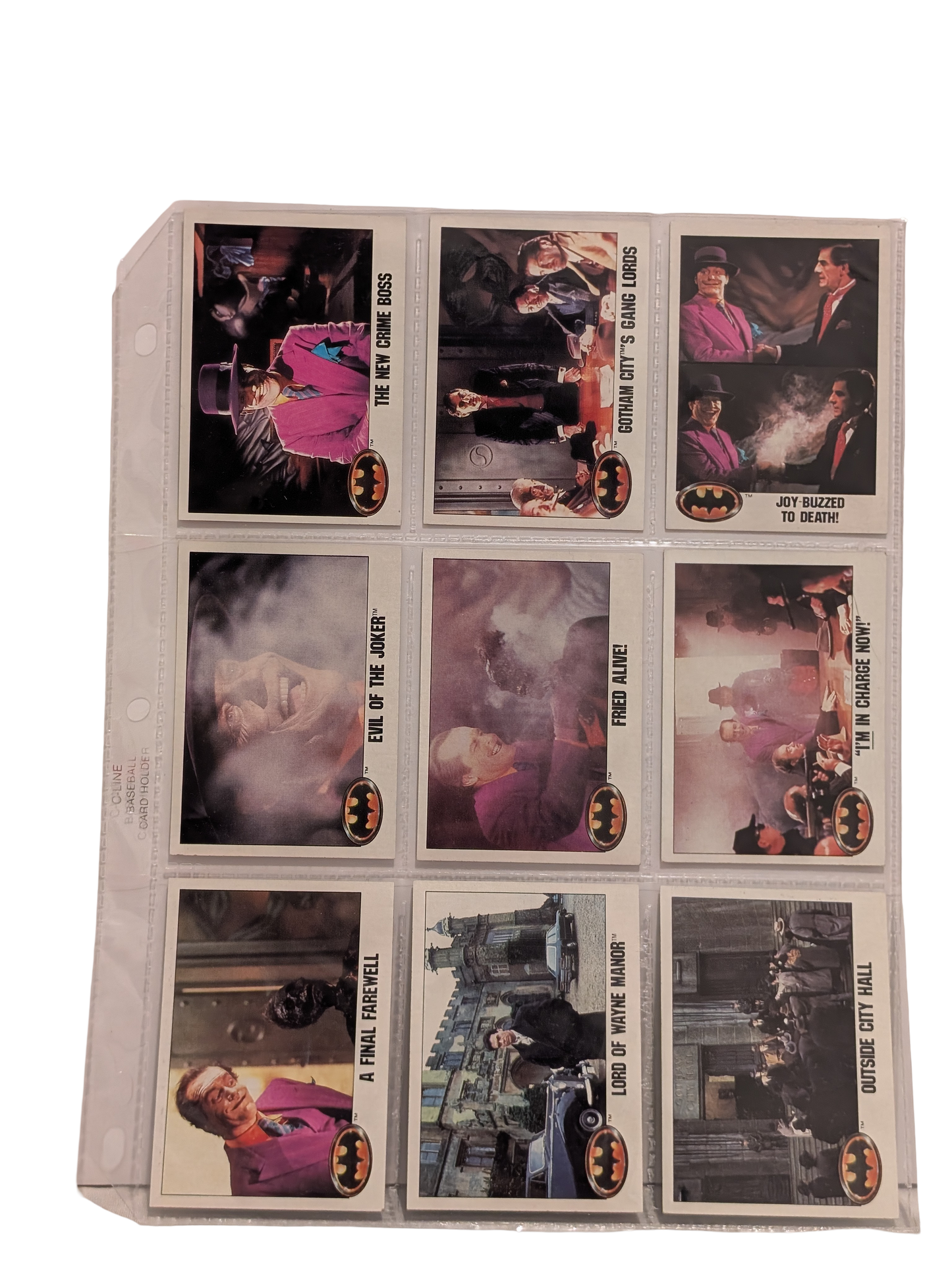 1989 Topps Batman (Series 1) Trading Card Collection