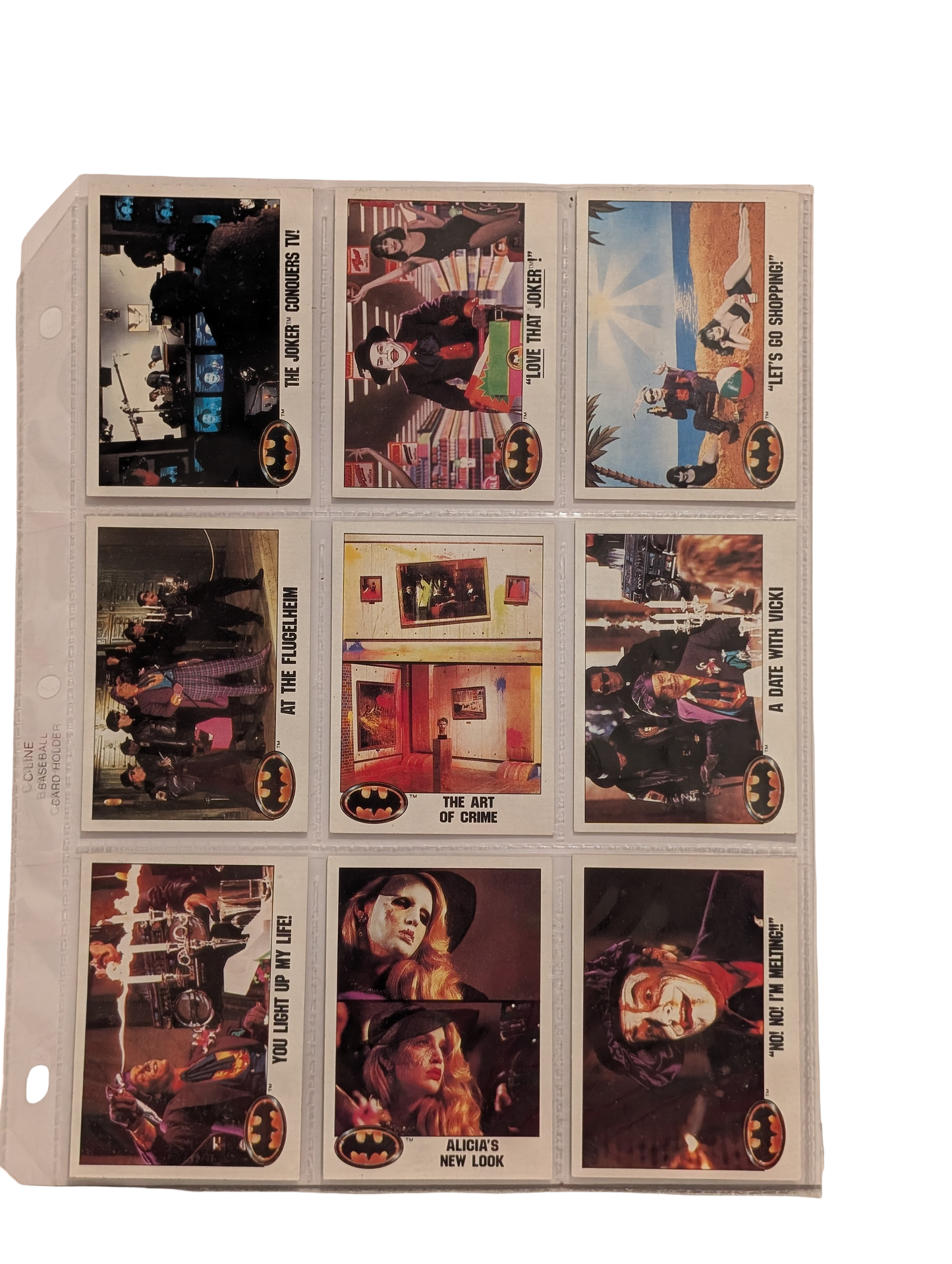 1989 Topps Batman (Series 1) Trading Card Collection