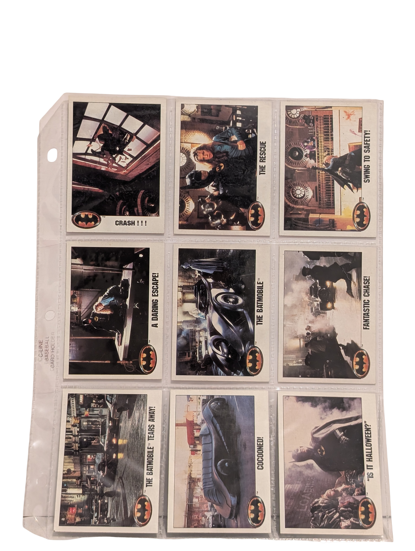 1989 Topps Batman (Series 1) Trading Card Collection