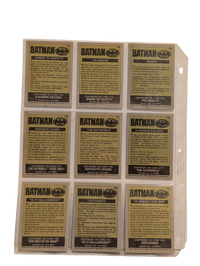 1989 Topps Batman (Series 1) Trading Card Collection