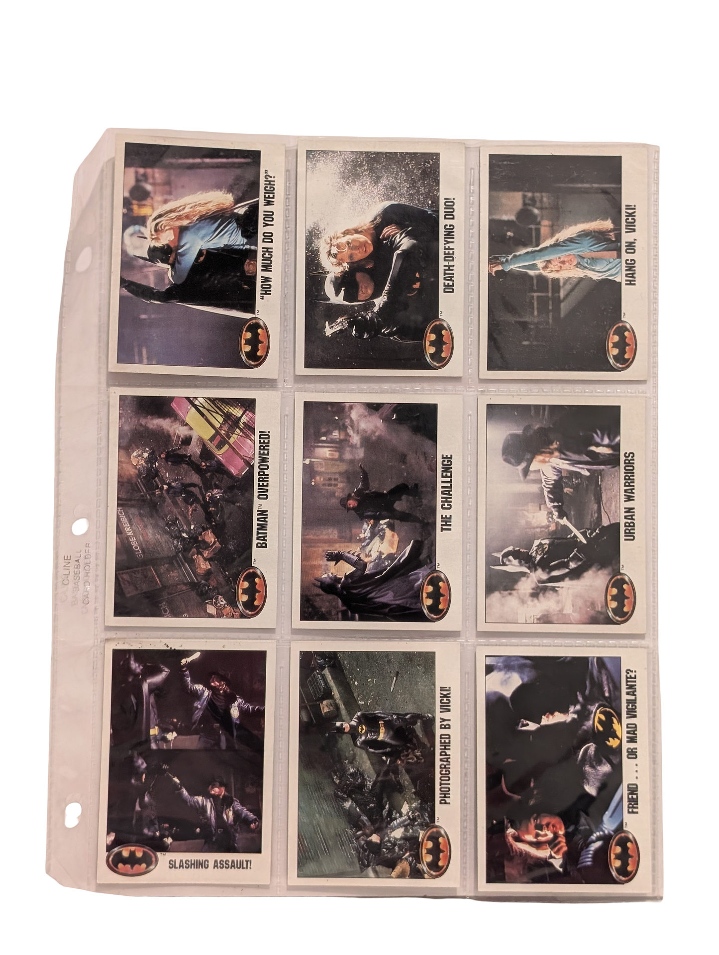 1989 Topps Batman (Series 1) Trading Card Collection