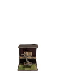 Carl Goeller Stained Glass "Piano Mouse" Figurine