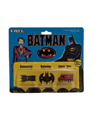 1989 ERTL Batman Micro Size Three-Vehicle Pack