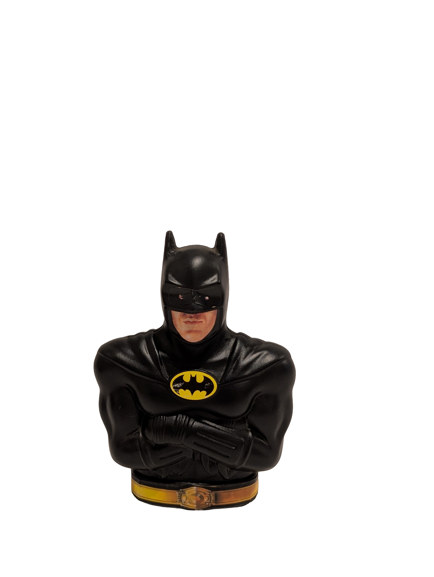 1989 Ralston Batman cereal premium vinyl bust bank