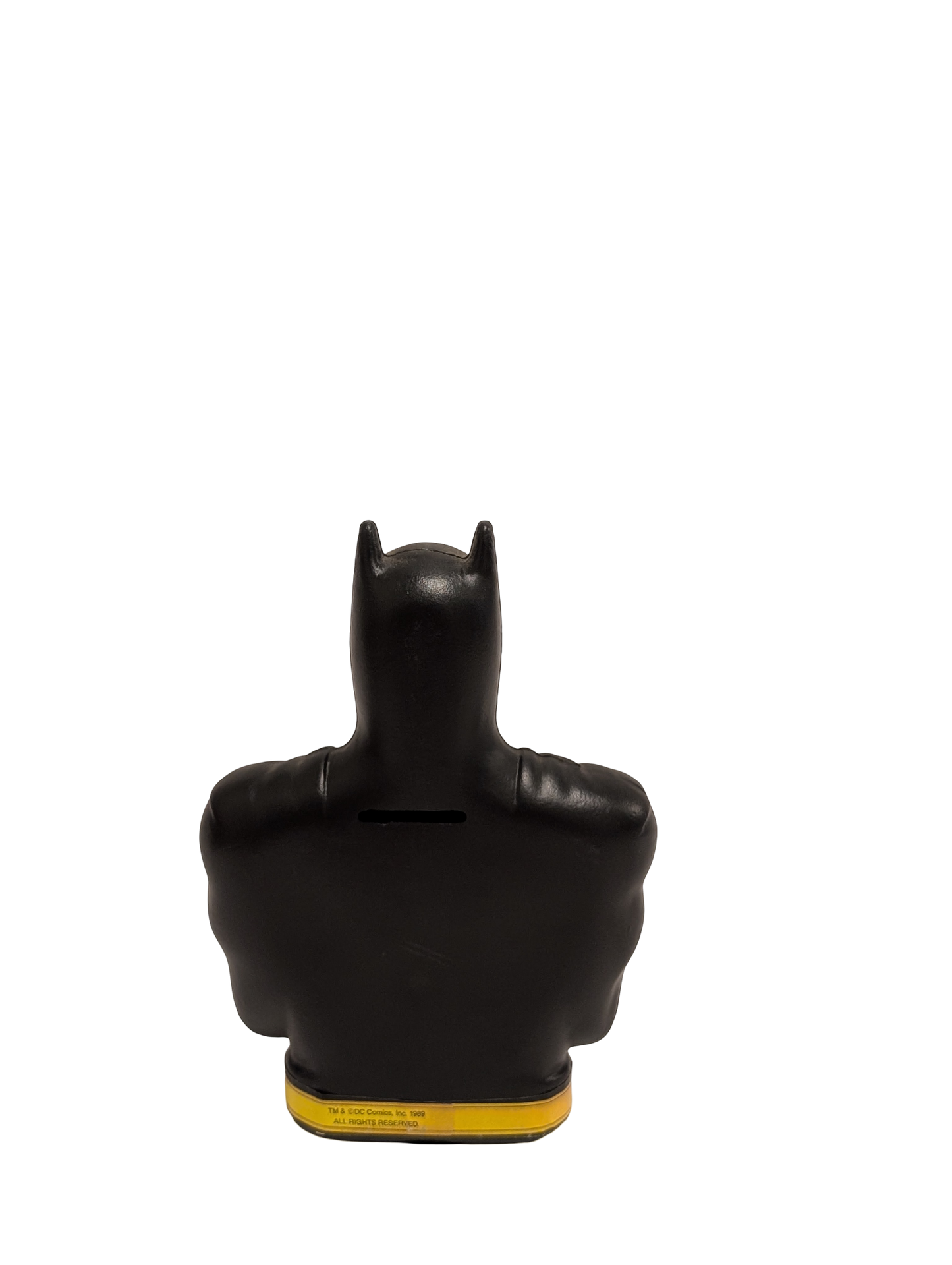 1989 Ralston Batman cereal premium vinyl bust bank