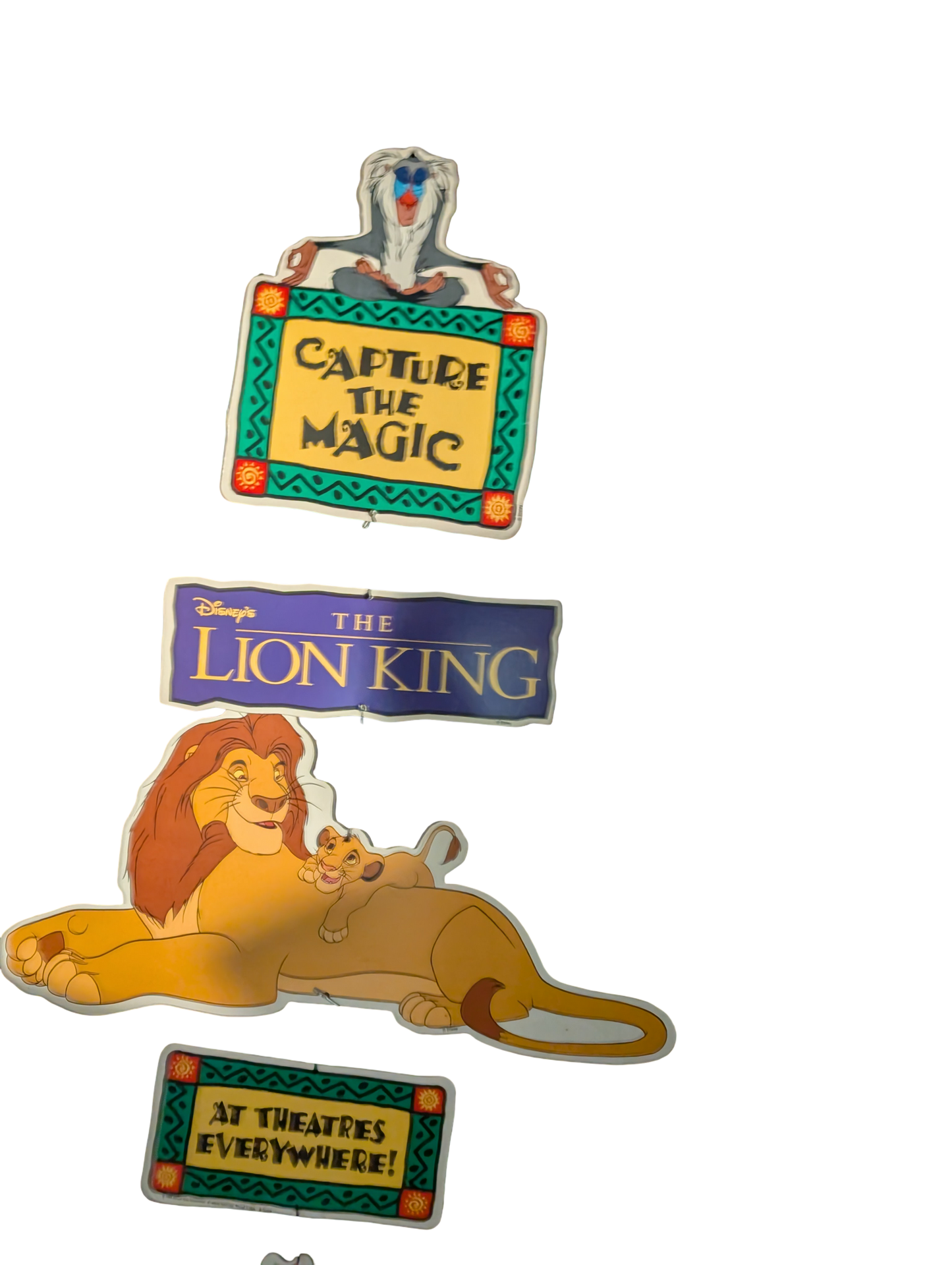 1994 Disney Theatrical Promotional Mobile: The Lion King "Circle of Life" Collection
