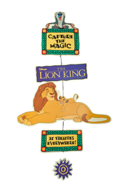 1994 Disney Theatrical Promotional Mobile: The Lion King "Circle of Life" Collection