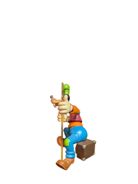 Disney Store Originals Goofy "Hitchhiking" Figurine