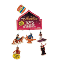 1992 Burger King Kids Club Disney Aladdin Promotional Hanging Mobile Display