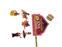 1992 Burger King Kids Club Disney Aladdin Promotional Hanging Mobile Display