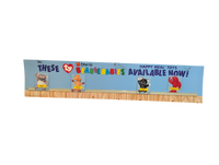 1998 McDonald's Ty Teenie Beanie Babies Drive-Thru Signage