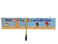 1998 McDonald's Ty Teenie Beanie Babies Drive-Thru Signage