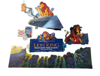 1995 Disney Masterpiece Collection Lion King Retail Display Kit