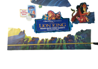 1995 Disney Masterpiece Collection Lion King Retail Display Kit