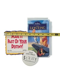 1995 Disney Masterpiece Collection Lion King Retail Display Kit