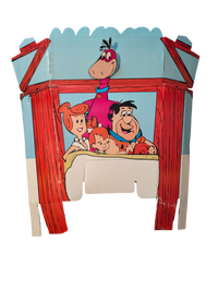 1994 Turner Home Entertainment Flintstones "Flintmobile" Promotional Cardboard Display