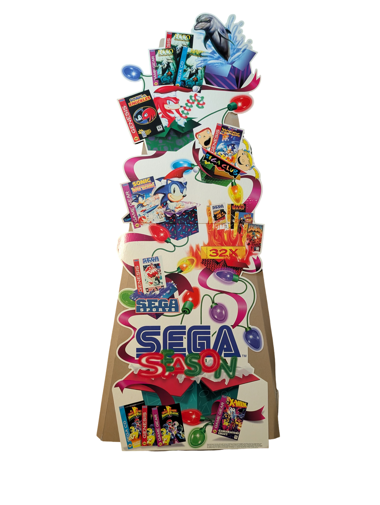1994 Sega Season Retail Display Standee