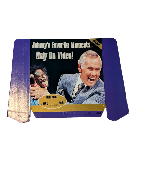 1994 Johnny Carson "Johnny's Favorite Moments" Buena Vista Home Video Promotional Header