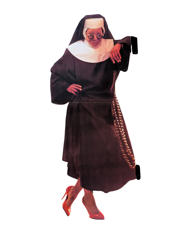 1992 Promotional Standee: Sister Act Whoopi Goldberg as Sister Mary Clarence