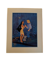 1995 Disney Store Exclusive Pocahontas Commemorative Lithograph