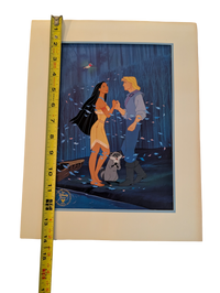 1995 Disney Store Exclusive Pocahontas Commemorative Lithograph