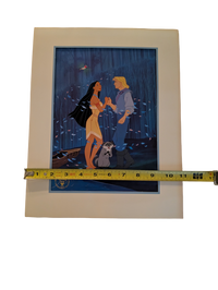 1995 Disney Store Exclusive Pocahontas Commemorative Lithograph